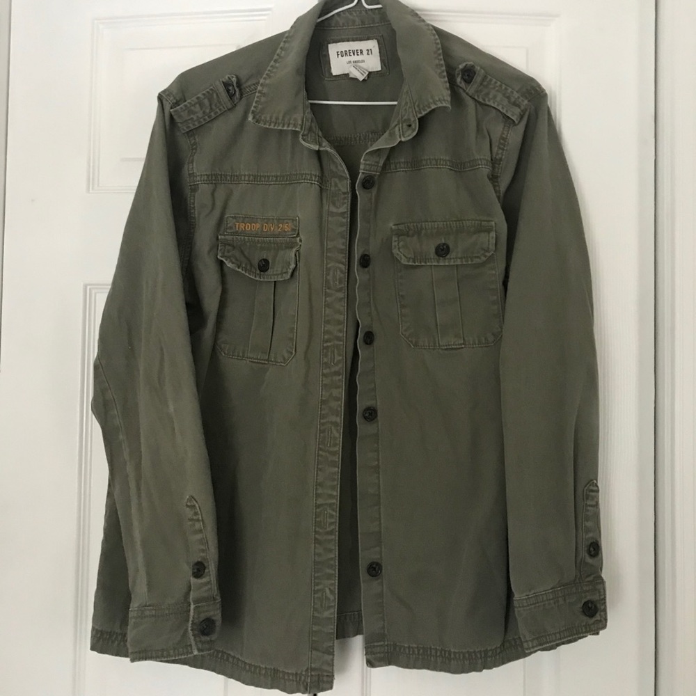 F21 ARMY JACKET